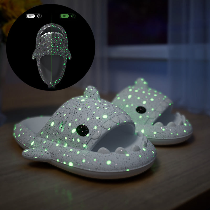 Shark Slippers With Night Light