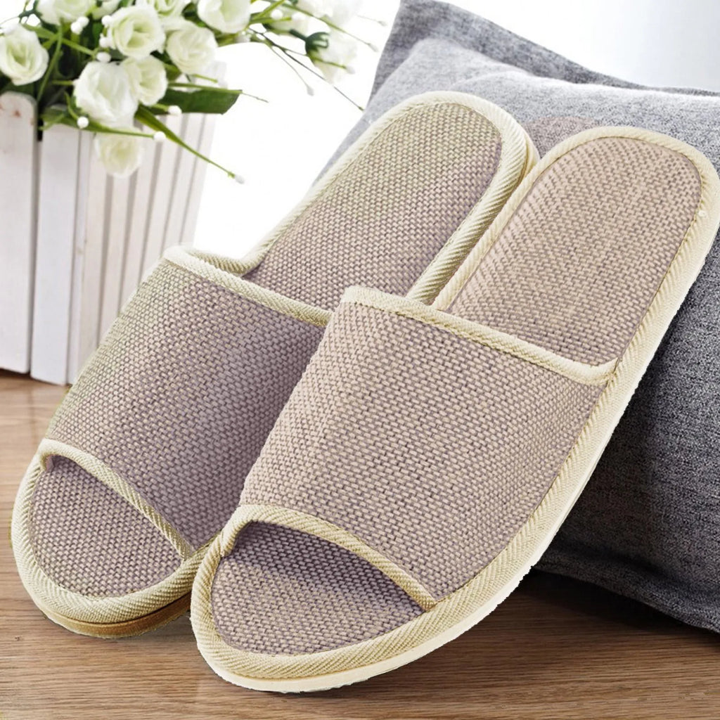 Linen Slippers Unisex