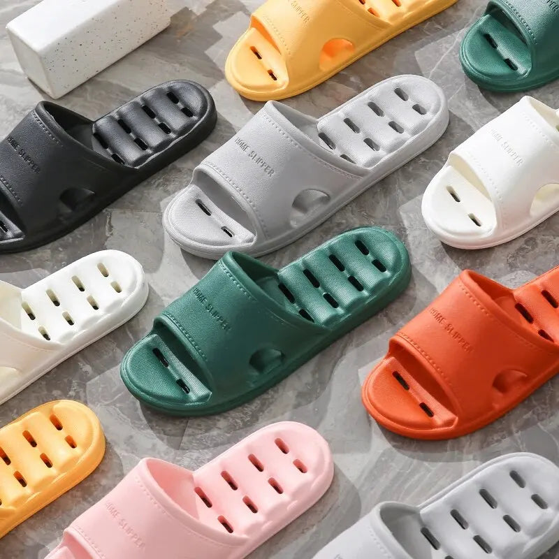 Bottom Leaking Shower Slippers