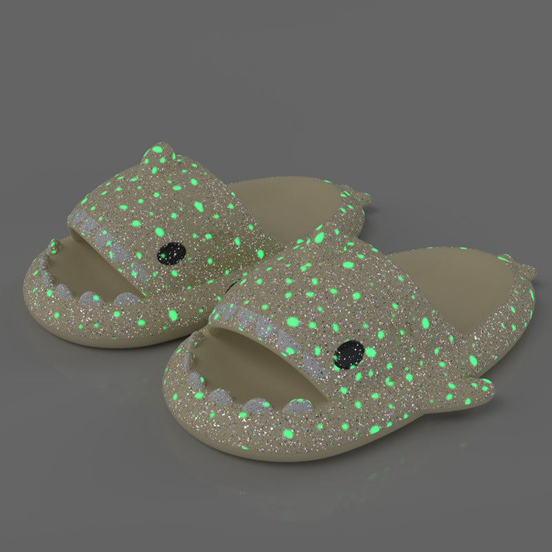 Shark Slippers With Night Light
